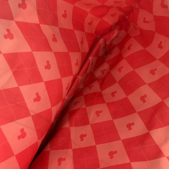 WALT Disney World Disneyland Resort Red Croc Pattern XL Tote Bag Purse M… - Picture 9 of 9